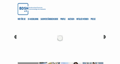 Desktop Screenshot of bdsh.de